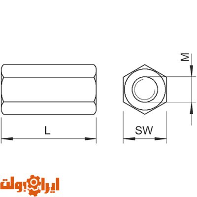 مهره بلند نقشه